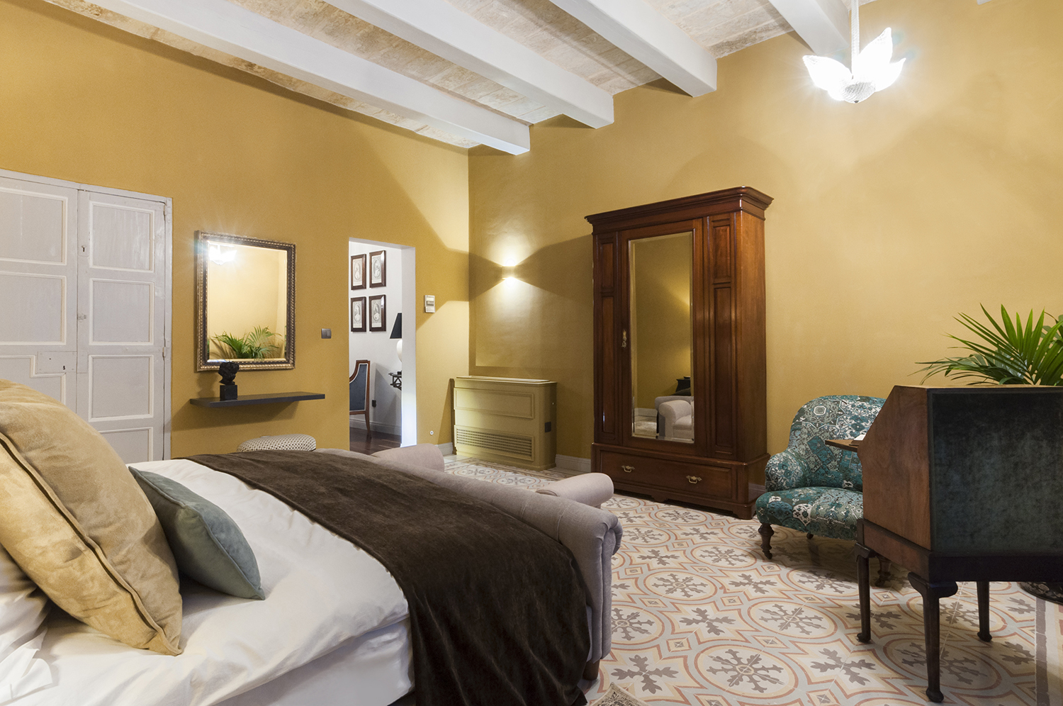 Luxurious Boutique Hotel Valletta Malta King Suite with Balcony