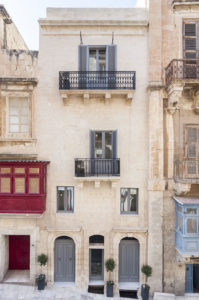 Luxurious Boutique Hotel Valletta Malta Duplex Apartment The Coleridge Facade