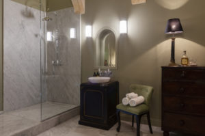 Luxurious Boutique Hotel Valletta Malta Duplex Apartment Shower open bathroom
